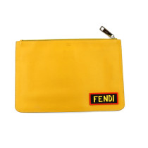 Fendi Pochette Pelle Gialla