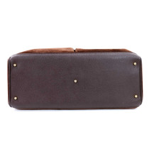 Gucci Bamboo Handbag Tote Camoscio Marrone