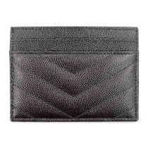 Saint Laurent Portacarte Pelle Nera