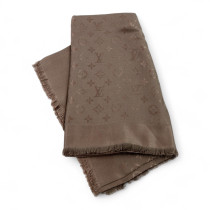 Louis Vuitton Stola Seta e Lana Tortora