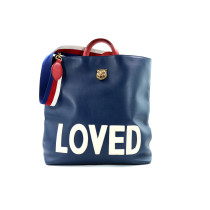 Gucci Tote Bag Large Pelle Blu