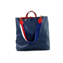 Gucci Tote Bag Large Pelle Blu