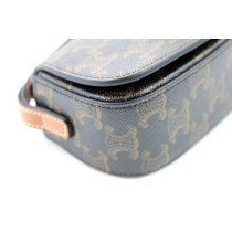 Cèline Clutch On Strap Tabou Tela Marrone