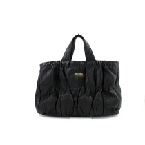 Miu Miu Tote Bag Pelle Nera