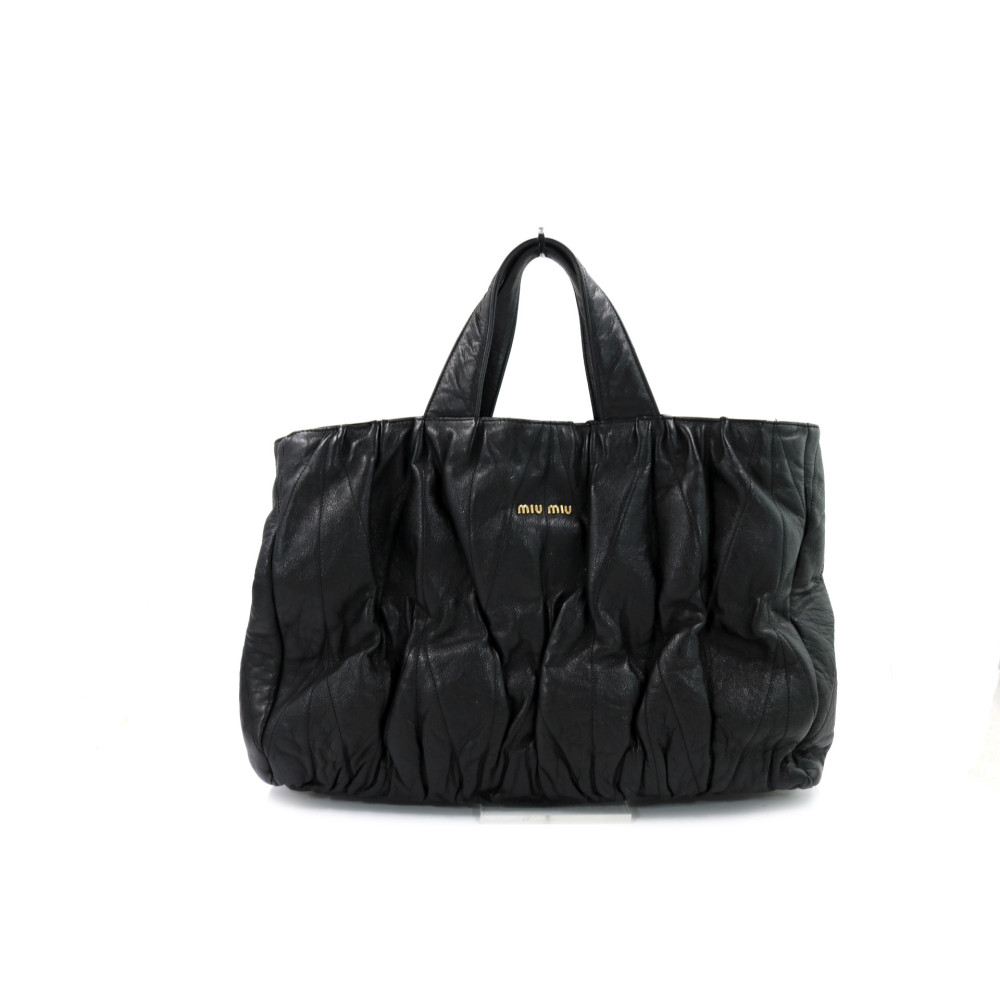 Miu Miu Tote Bag Pelle Nera