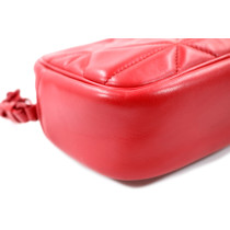 Prada Diagramme Camera Bag Pelle Rossa