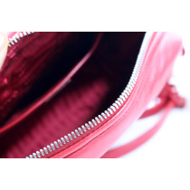 Prada Diagramme Camera Bag Pelle Rossa