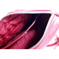 Prada Diagramme Camera Bag Pelle Rossa