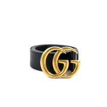 Gucci Cintura Marmont Pelle Nera