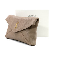 Saint Laurent Envelope Pelle d'Agnello Tortora