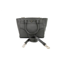 Prada Shopping City Calf Pelle Grigio Marmo