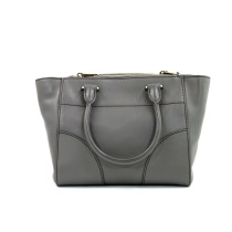 Prada Shopping City Calf Pelle Grigio Marmo