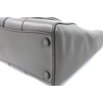 Prada Shopping City Calf Pelle Grigio Marmo