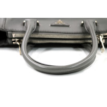 Prada Shopping City Calf Pelle Grigio Marmo
