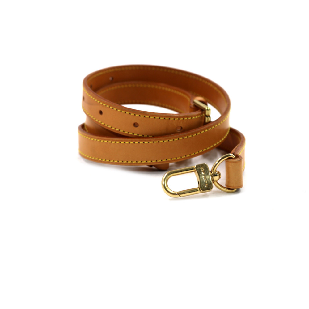 Louis Vuitton Tracolla Vacchetta Naturale