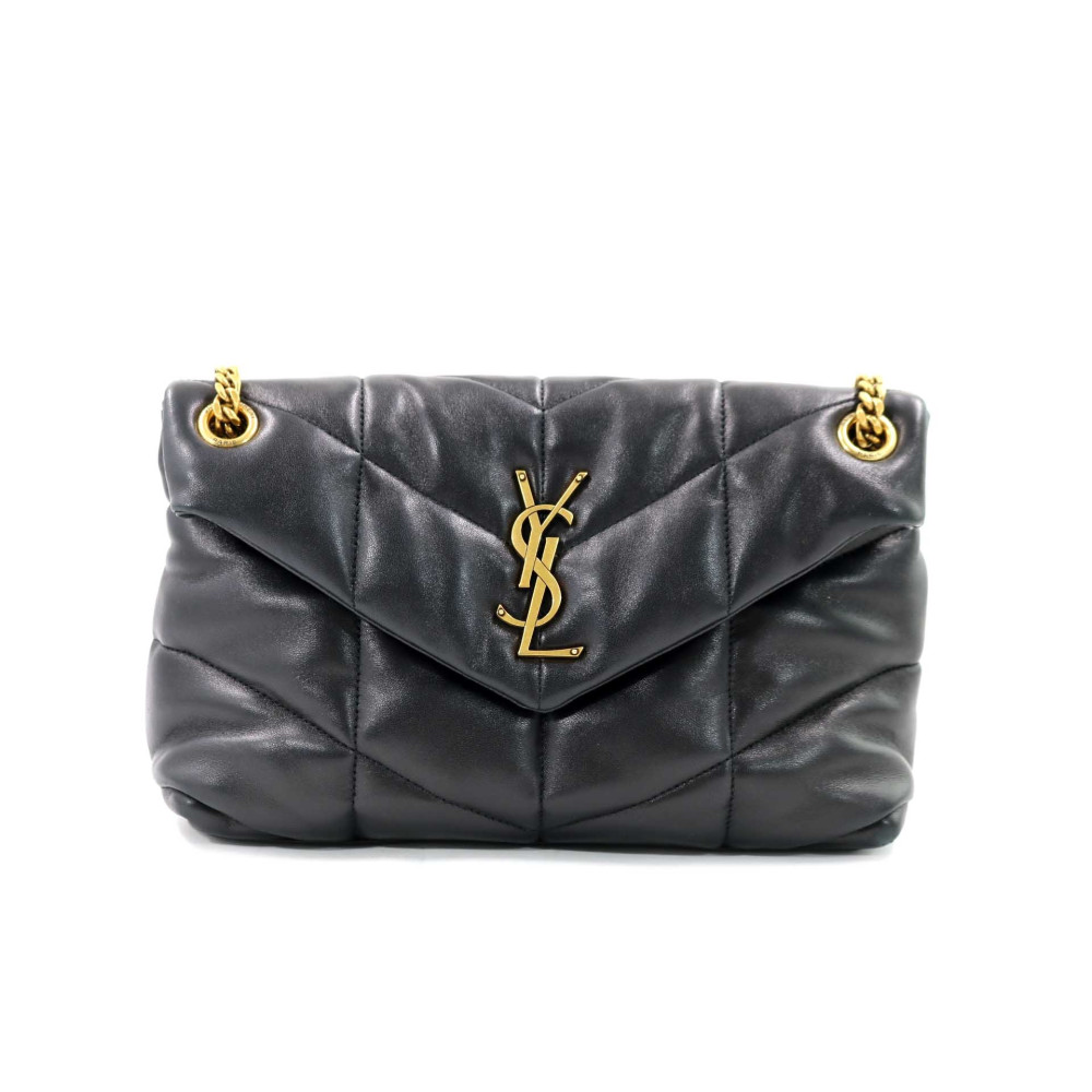 Saint Laurent Puffer Small Pelle Nera