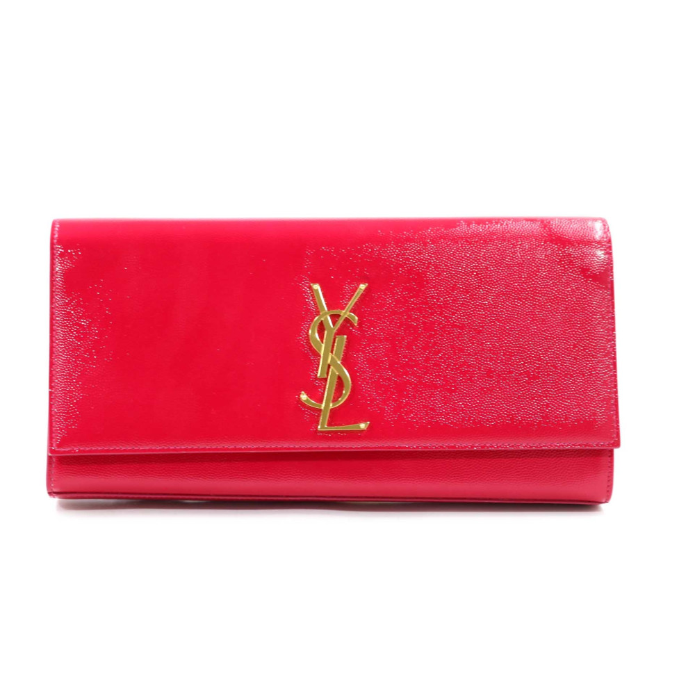 Saint Laurent Clutch Pelle Fucsia