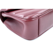 Saint Laurent Lou Lou Small Pelle Burgundy