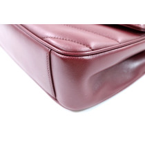 Saint Laurent Lou Lou Small Pelle Burgundy