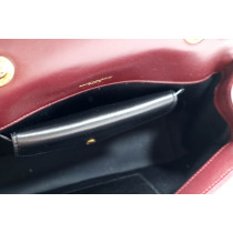 Saint Laurent Lou Lou Small Pelle Burgundy