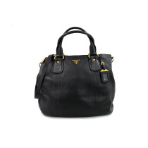 Prada Shopping Pelle Nera