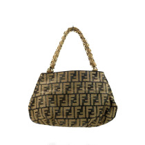 Fendi Mia Bag Zucca Oro e Nera