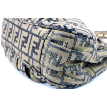 Fendi Mia Bag Zucca Oro e Nera