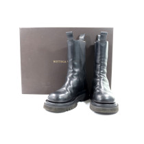 Bottega Veneta Stivali Lug Pelle Nera