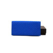 Bottega Veneta Portafoglio Continental Pelle Blu Elettrico