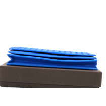 Bottega Veneta Portafoglio Continental Pelle Blu Elettrico