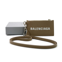 Balenciaga Portafoglio Pelle Tortora