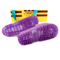 Gucci per Adidas Ciabatte Adilette Slide Gomma Viola