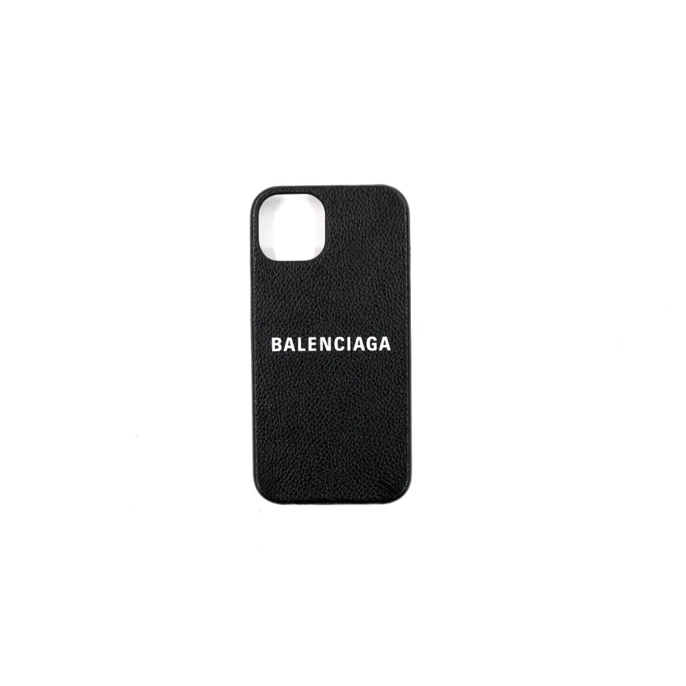 Balenciaga Portacellulare IPhone 13 Pelle Nera