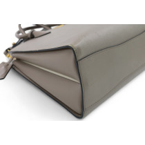 Prada Shopping Pelle Saffiano Tortora