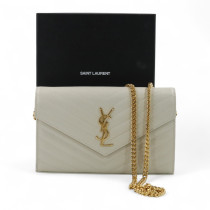Saint Laurent Cassandre Pelle Avorio