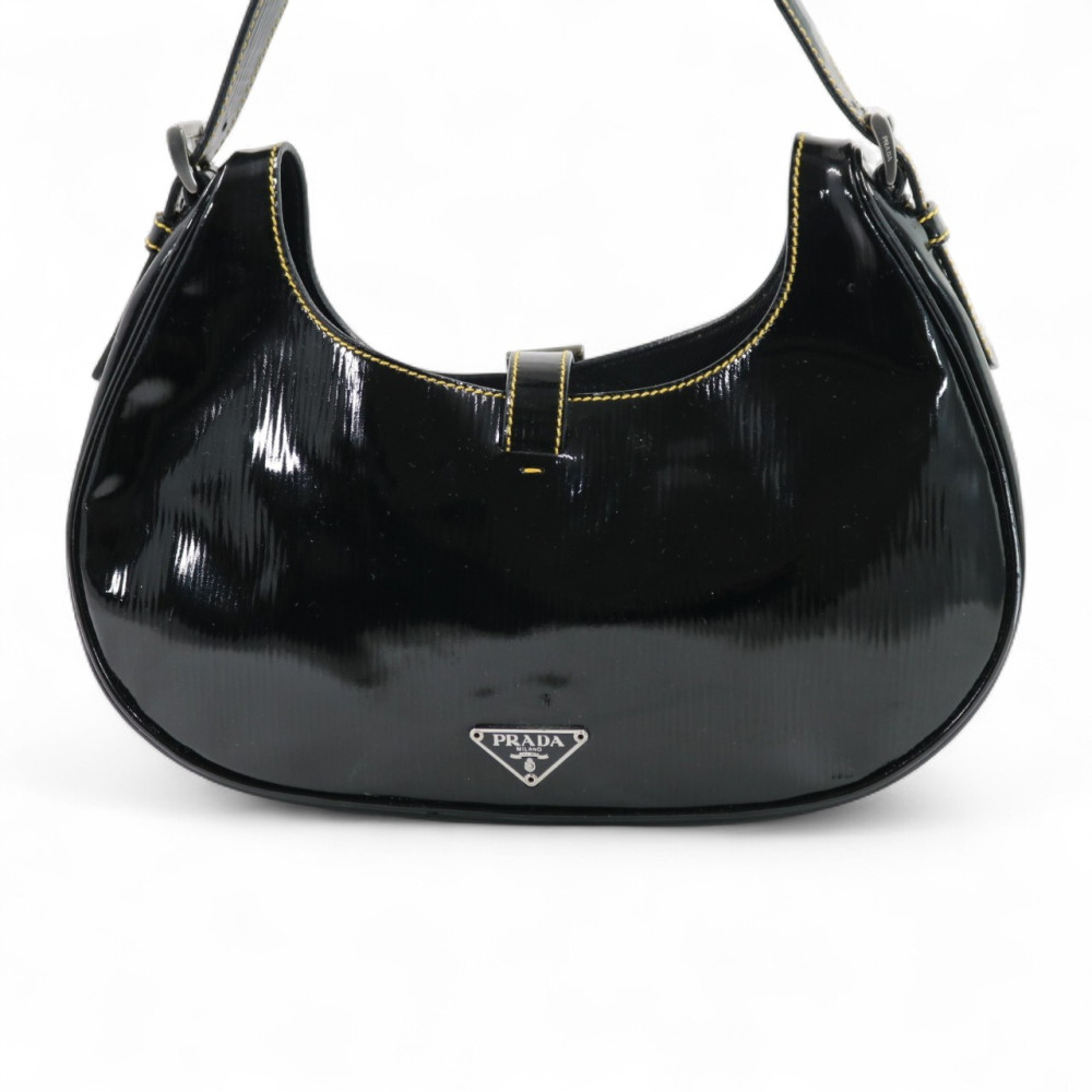 Prada Hobo Rayves Vernis Nera