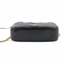 Saint Laurent Camera Bag Lou Lou Pelle d'Agnello Nera