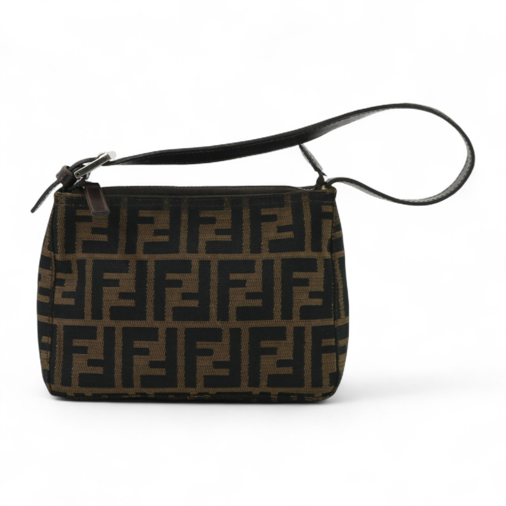 Fendi Baguette Mini Zucchino Marrone