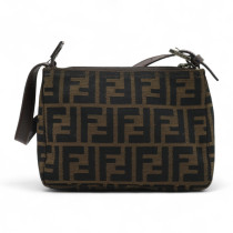 Fendi Baguette Mini Zucchino Marrone
