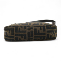 Fendi Baguette Mini Zucchino Marrone