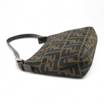 Fendi Baguette Mini Zucchino Marrone