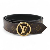 Louis Vuitton Cintura Reversibile Circle Monogram