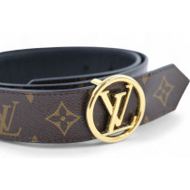Louis Vuitton Cintura Reversibile Circle Monogram