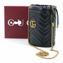 Gucci Secchiello Pelle Nera