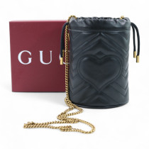 Gucci Secchiello Pelle Nera