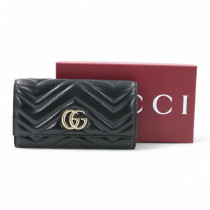 Gucci Portafoglio Pelle Nera