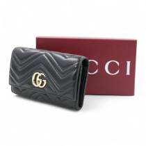 Gucci Portafoglio Pelle Nera