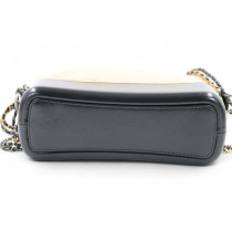 Chanel Gabrielle Pelle Nera e Beige