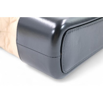 Chanel Gabrielle Pelle Nera e Beige