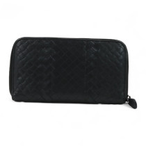 Bottega Veneta Portafoglio Pelle Blu